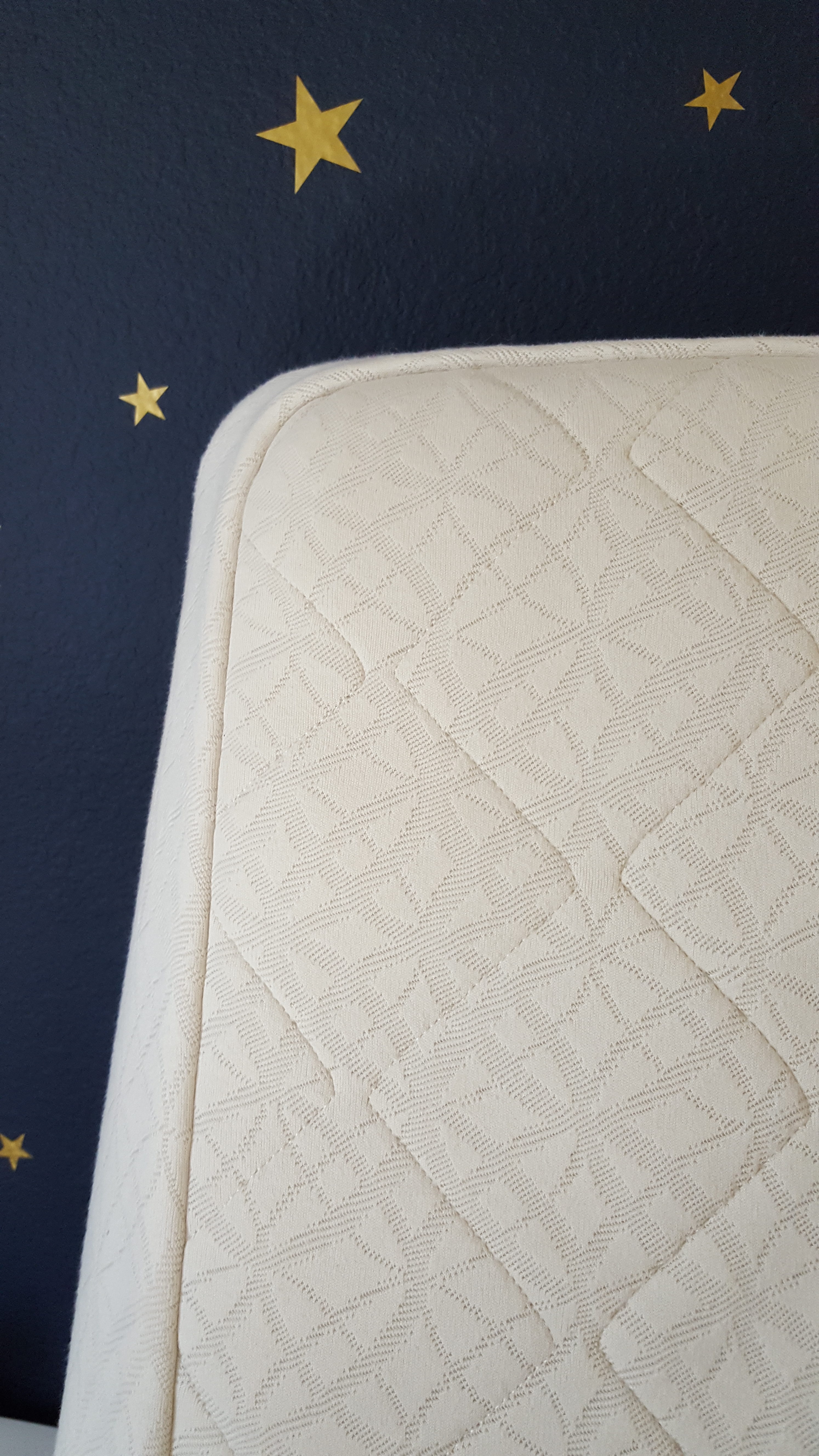 In exchange for my honest review Naturepedic kindly sent us their Ultra Breathable 2 Stage Organic Crib Mattress